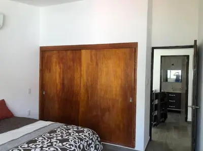 Cama o camas de una habitación en Casa c/embarcadero en Boca del Río Gran Ubicación