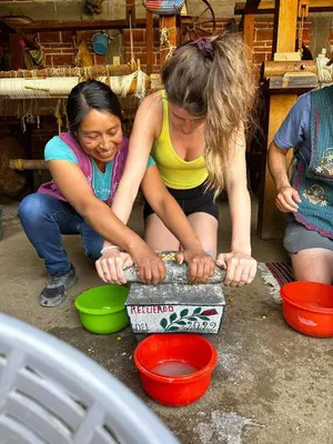 Clientes alojados en LÍZU Tu casa en un pueblo zapoteca
