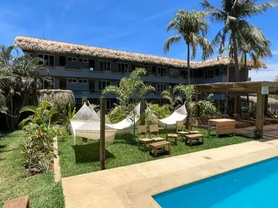 Piscina en o cerca de Straw Hat Surf Hostel & Bar
