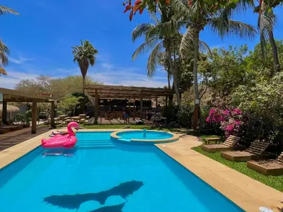 Piscina en o cerca de Straw Hat Surf Hostel & Bar