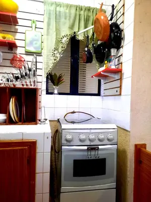 Una cocina o zona de cocina en La Terraza del Pochote