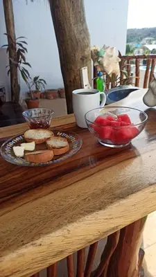 Comida en o cerca de este apartahotel