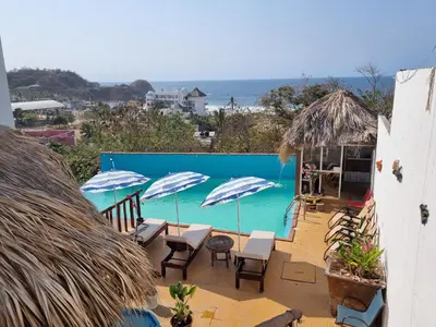 Paisaje cerca de este apartahotel