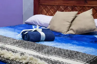 Cama o camas de una habitación en Habitación king size zona centro