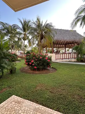 Jardín al aire libre en Villa Exclusiva, Terrasol Diamante, A 5 min de Forum y de la playa