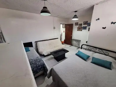 Cama o camas de una habitación en Casa Miranda Airport