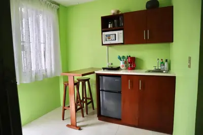 Una cocina o zona de cocina en Casa Margarita Oaxaca