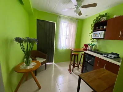Una cocina o zona de cocina en Casa Margarita Oaxaca