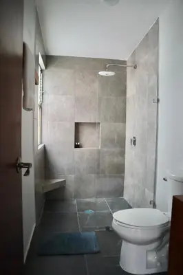 Un baño de Casa Margarita Oaxaca