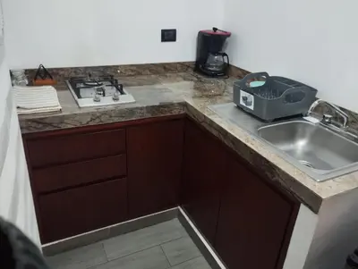 Una cocina o zona de cocina en Hermosos departamentos en el centro de Coatepec Veracruz
