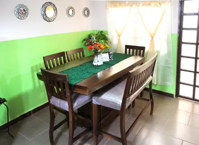 Plano de Céntrico loft Boho chic con terraza, Wifi, cocina