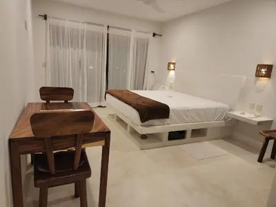 Cama o camas de una habitación en Alojamiento Brisas