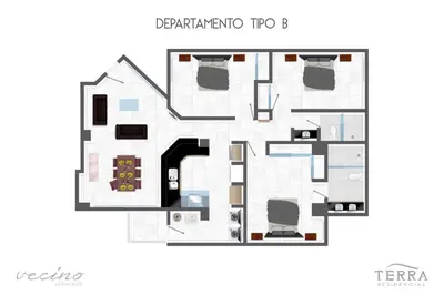 Plano de Terra Residencial