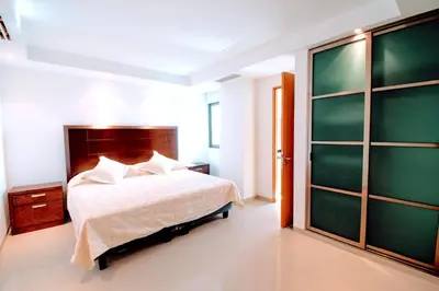 Cama o camas de una habitación en Terra Residencial