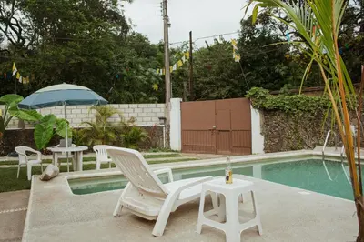 Piscina en o cerca de Hospedaje Temazcaltitla
