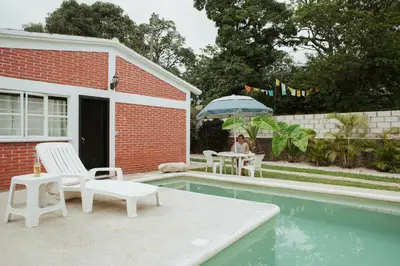 Piscina en o cerca de Hospedaje Temazcaltitla