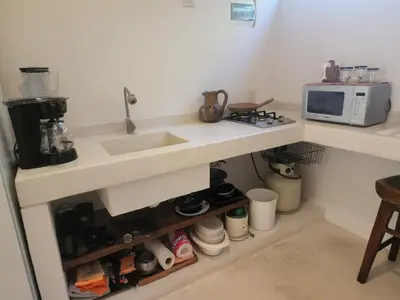 Una cocina o zona de cocina en Alojamiento Brisas Inter Starlink