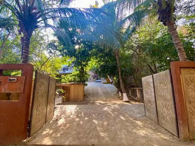 Plano de Cabaña con vista al mar y wifi Starlink en San Agustinillo