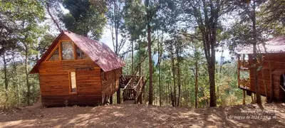 Paisaje cerca de este chalet de montaña