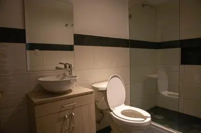 Un baño de Hotel Urban Cholula