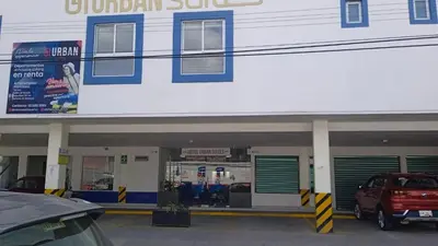 Edificio en el que se encuentra el apartahotel