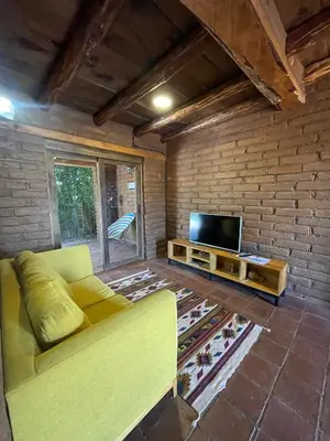 Una televisión o centro de entretenimiento en Casa Regina Oaxaca