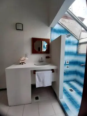 Un baño de Casa del Ancla Santa fe Social Golf Club