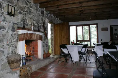 Un restaurante o sitio para comer en Reserva Azul