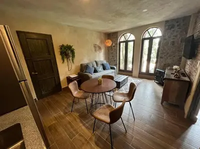 Zona de estar de Master Loft en Valquirico
