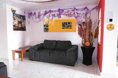 Zona de estar de Hotel Rossel Plaza