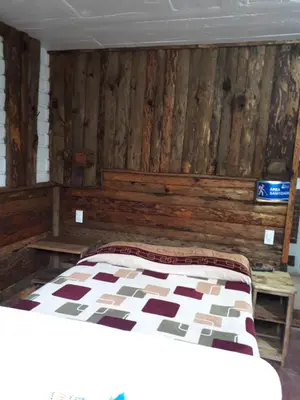 Cama o camas de una habitación en La Misión Hotel Chignahuapan