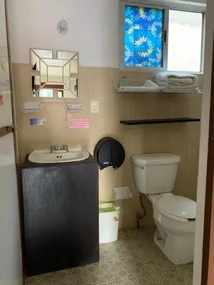 Un baño de El Rincón de Doña Bety