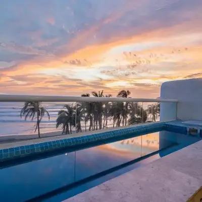 Maravilloso departamento frente al mar