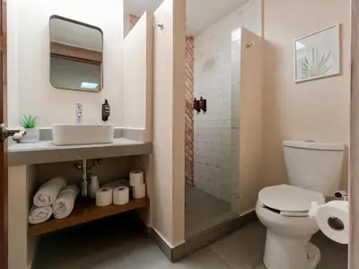 Un baño de Mi Zona Lodging Coyoacán
