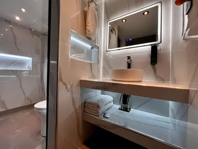 Un baño de Casa Solar Boutique Eco-Hotel Confort Suite