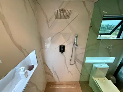 Un baño de Casa Solar Boutique Eco-Hotel Confort Suite