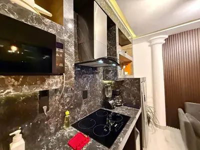 Una cocina o zona de cocina en Casa Solar Boutique Eco-Hotel Confort Suite