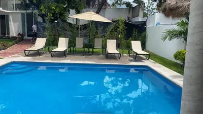 Piscina en o cerca de Hotel fresno Xochitepec