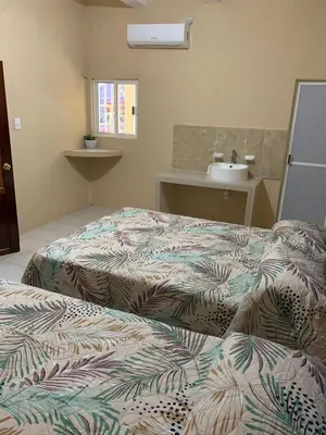 Cama o camas de una habitación en Casa de los abuelos