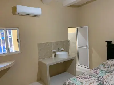 Cama o camas de una habitación en Casa de los abuelos