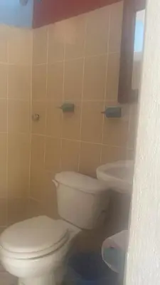Un baño de HOSTEL CAFE EL PESCADOR