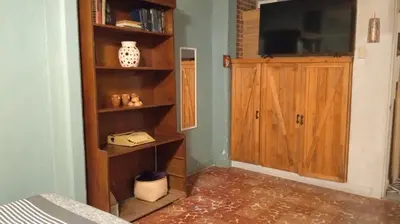 Biblioteca en el apartamento