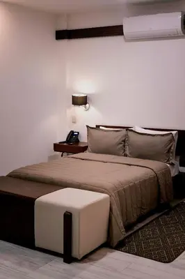 Cama o camas de una habitación en Hotel Casa Cantera