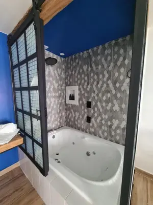 Un baño de CASA NDOMI TEPOZ