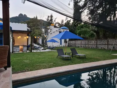 Piscina en o cerca de CASA NDOMI TEPOZ