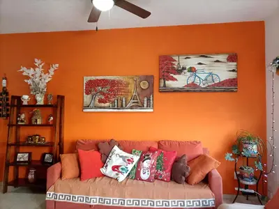 Zona de estar de Casa Adhita, tú confort es nuestra prioridad.