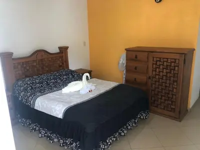 Cama o camas de una habitación en Los Robles