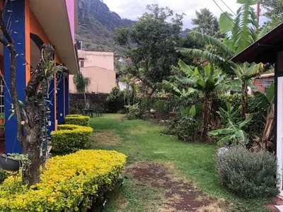 Jardín al aire libre en Los Robles