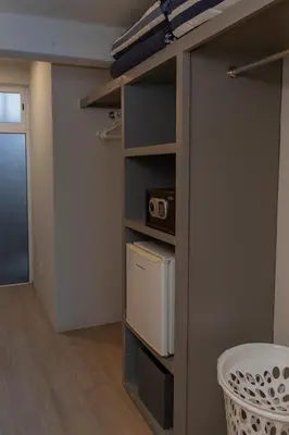 Una cocina o zona de cocina en Casa con vista a la bahía