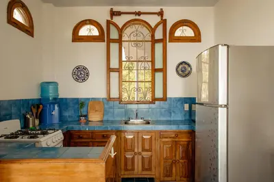 Una cocina o zona de cocina en Tabachin del Puerto